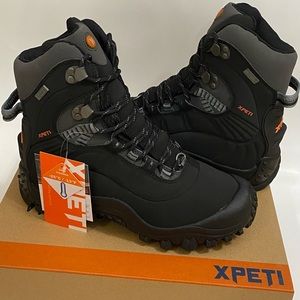 Women' s Thermator Mid High-Top Waterproof
Hiking Outdoor Boot (Black, 8. 5)